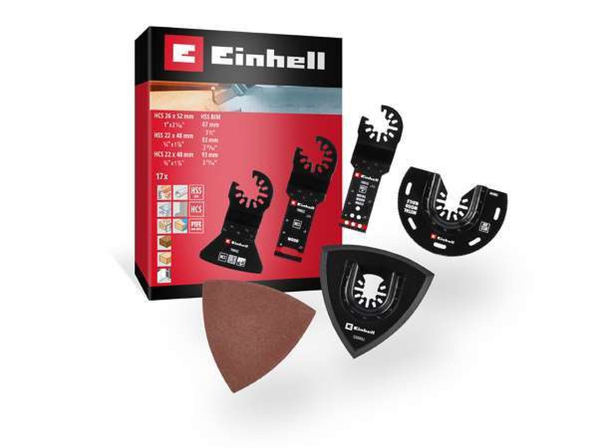 Jogo 17 peças multiferramenta refª 49708117 KWB