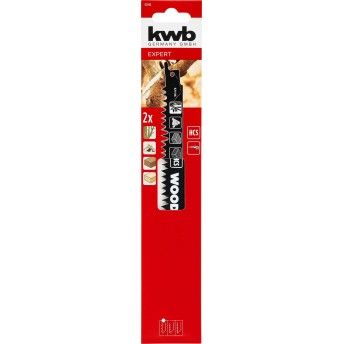 Lminas serra sabre HSC MAD. 205MM 2p ref 49571115 KWB