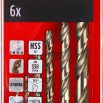 Jogo 6 brocas cobalto HSS-CO ref 49428040 KWB