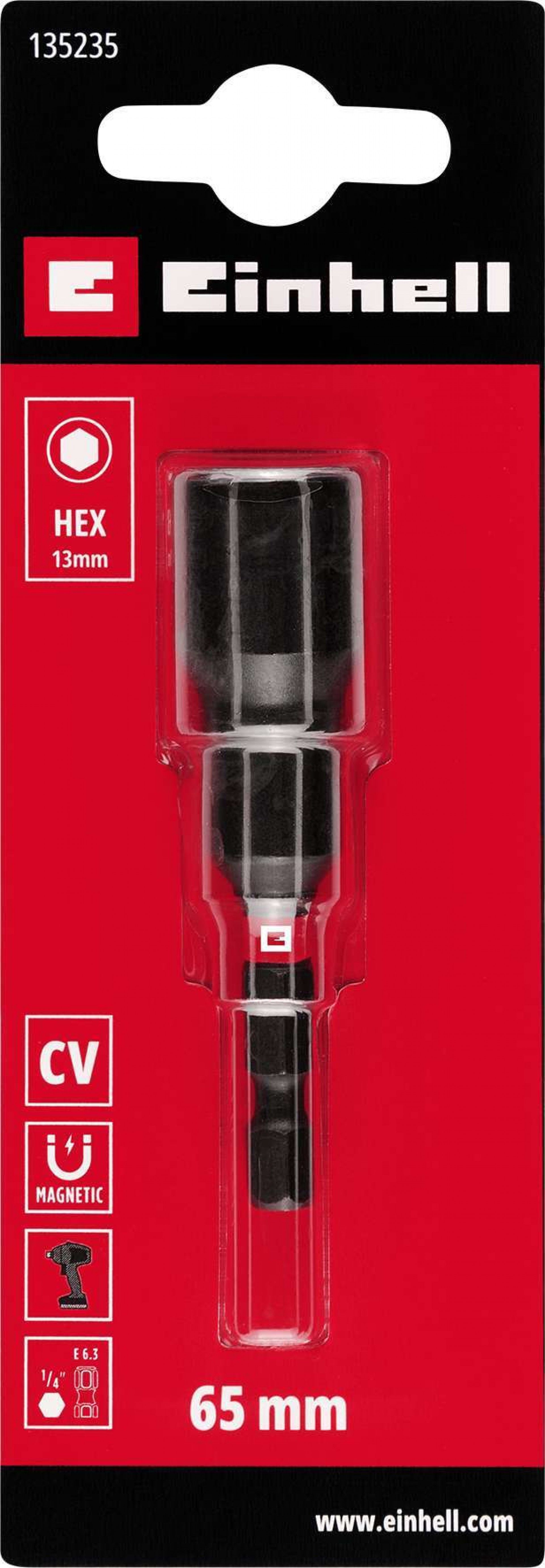 Bit caixa 12mm magnetico impacto refª 49135235 KWB