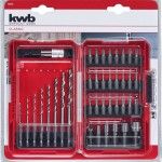 Jogo de 39  brocas metal e Bits sortidas ref 49108910 KWB