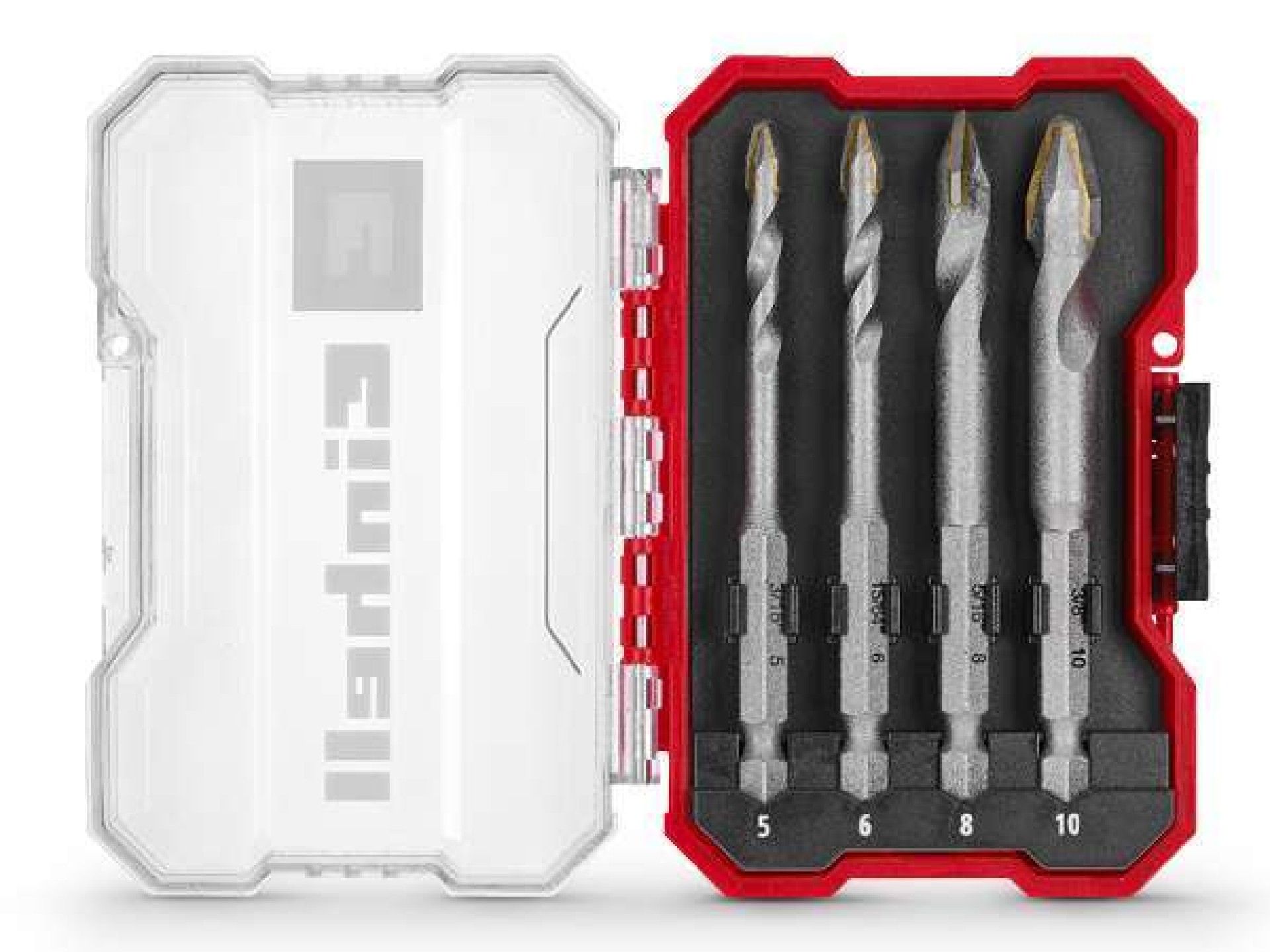 Jogo 4 Brocas porcelanaânico sortidas refª 49051404 KWB