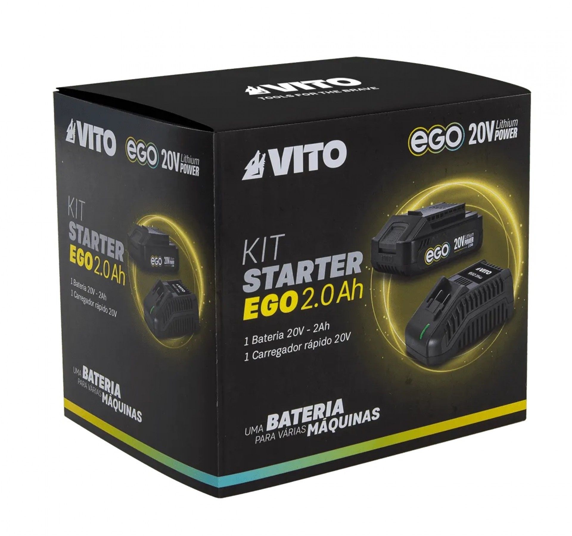 StarterKit bateria 2.0Ah + Carregador refª PACK1STARTEREGO VITO