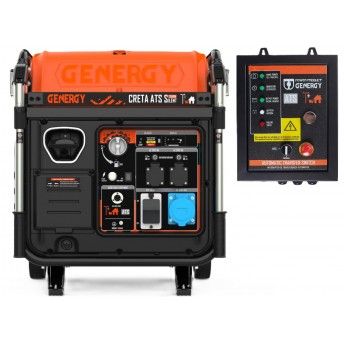 Gerador auto-arranque CRETA Silent ATS 7500W ref 13055 GENERGY