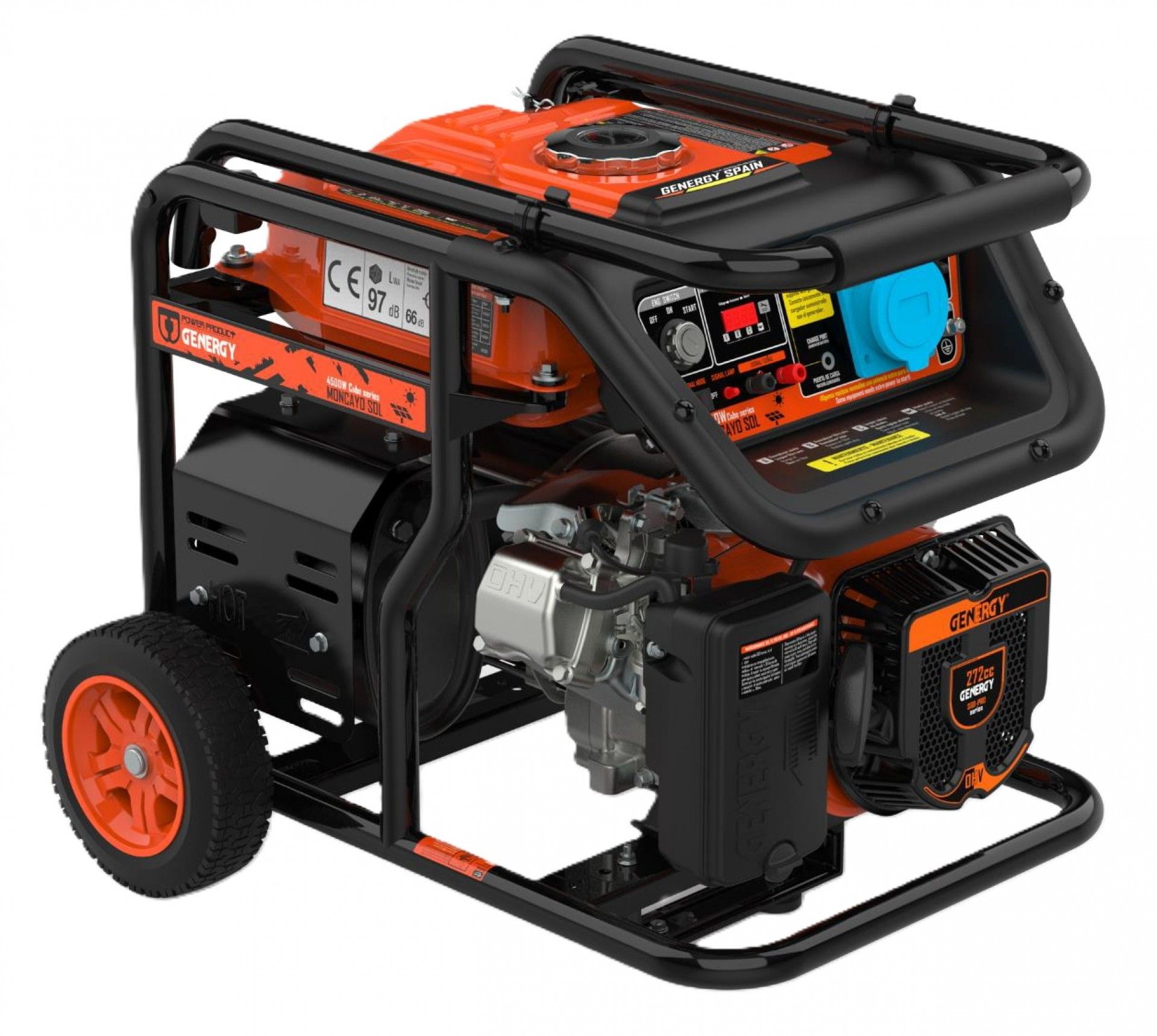 Gerador auto-arranque Moncayo SOL 4500W refª 10040 GENERGY