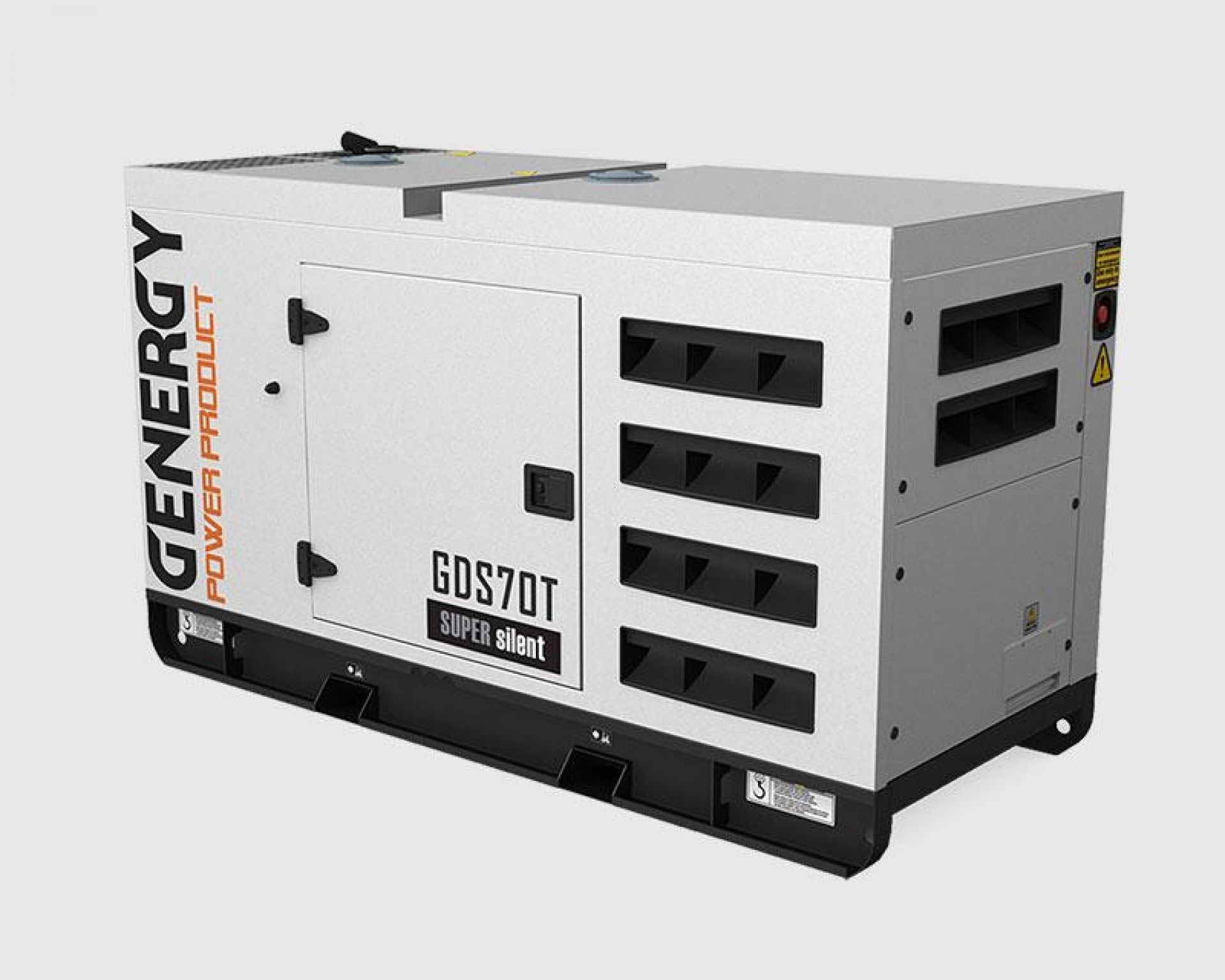 Gerador diesel 1500rpm 69Kva GDS70T refª 21075 GENERGY
