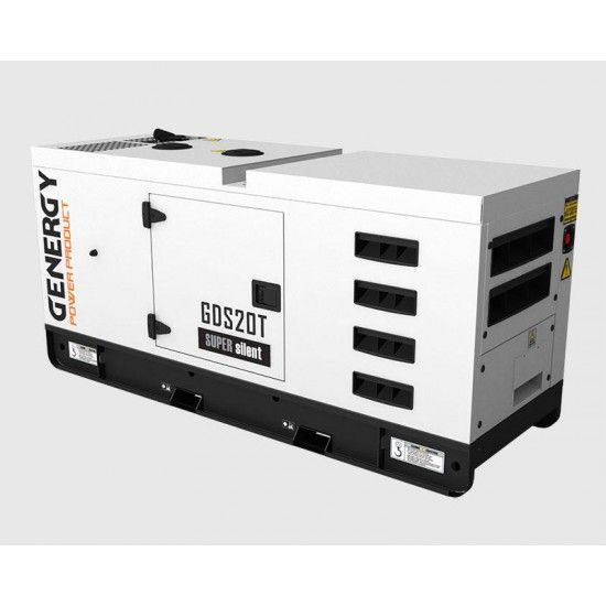 Gerador diesel 1500rpm 20Kva GDS20T ref 21025 GENERGY