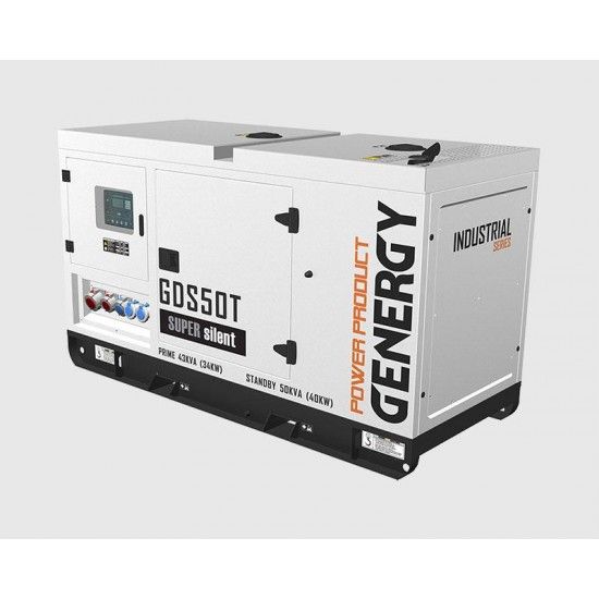 Gerador diesel 1500rpm 47Kva GDS50T refª 21065 GENERGY Gerador diesel 1500rpm 47Kva GDS50T refª 21065 GENERGY