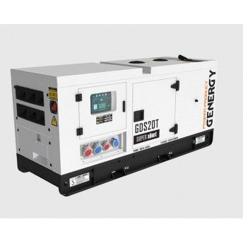 Gerador diesel 1500rpm 20Kva GDS20T ref 21025 GENERGY