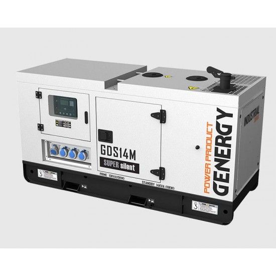 Gerador diesel 1500rpm 14Kva GDS14M refª 20015GENERGY Gerador diesel 1500rpm 14Kva GDS14M refª 20015GENERGY