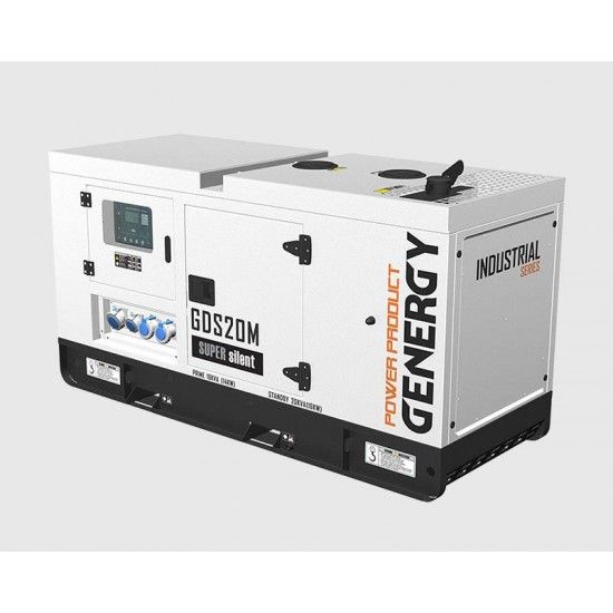Gerador diesel 1500rpm 20Kva GDS20M refª 20022 GENERGY Gerador diesel 1500rpm 20Kva GDS20M refª 20022 GENERGY