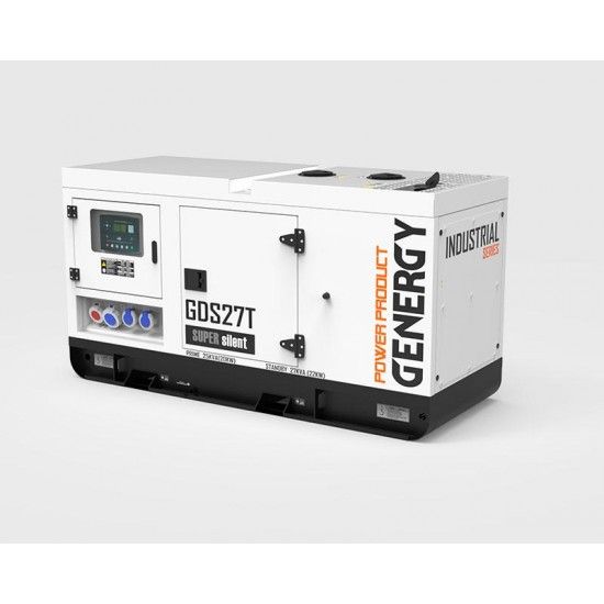 Gerador diesel 1500rpm 27Kva GDS27T refª 21035 GENERGY Gerador diesel 1500rpm 27Kva GDS27T refª 21035 GENERGY