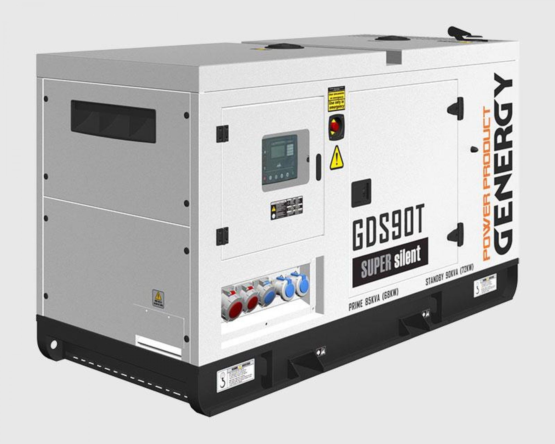 Gerador diesel 1500rpm 94Kva GDS90T refª 21085 GENERGY