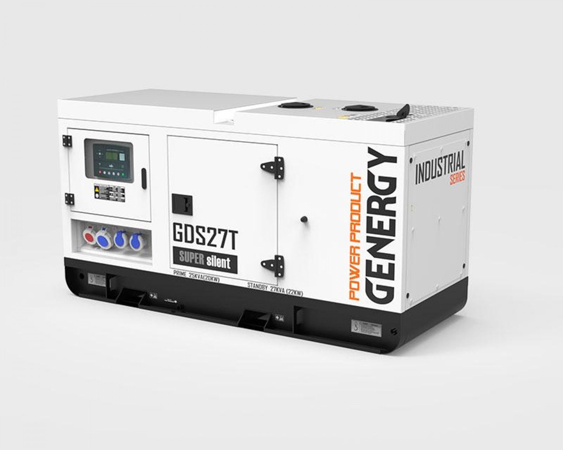 Gerador diesel 1500rpm 27Kva GDS27T refª 21035 GENERGY