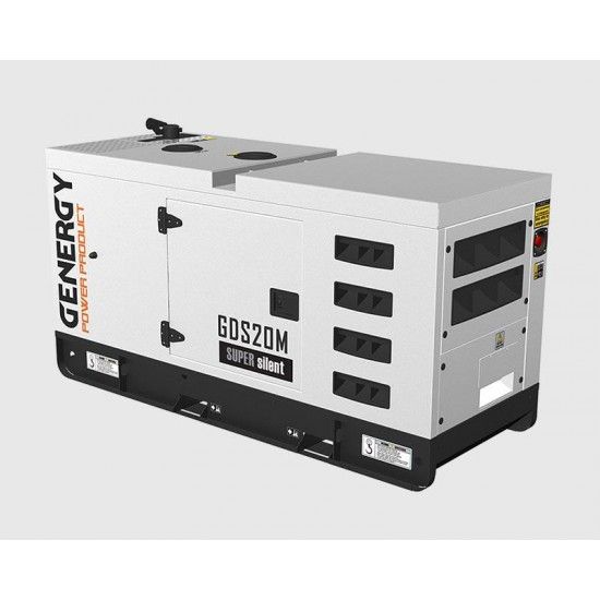 Gerador diesel 1500rpm 20Kva GDS20M refª 20022 GENERGY Gerador diesel 1500rpm 20Kva GDS20M refª 20022 GENERGY