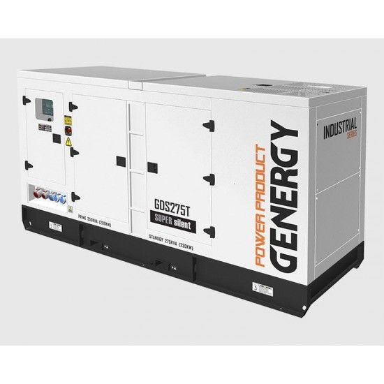 Gerador diesel 1500rpm 275Kva GDS275T ref 21135 GENERGY