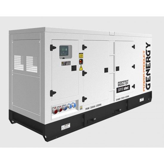 Gerador diesel 1500rpm 275Kva GDS275T ref 21135 GENERGY