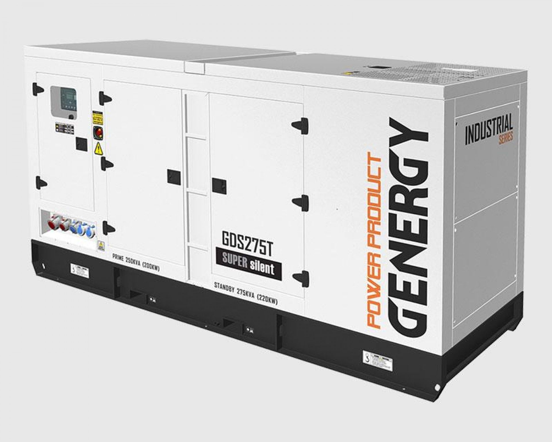Gerador diesel 1500rpm 275Kva GDS275T refª 21135 GENERGY