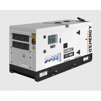 Gerador diesel 1500rpm 20Kva GDS20M ref 20022 GENERGY