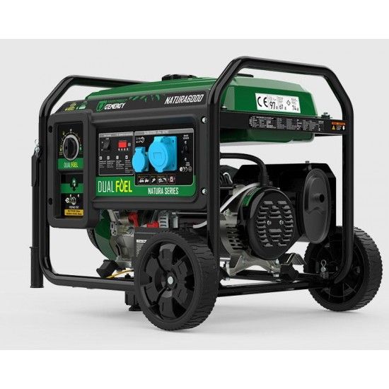 Gerador Gasolina-Propano NATURA 6000 5500W ref 15030 GENERGY