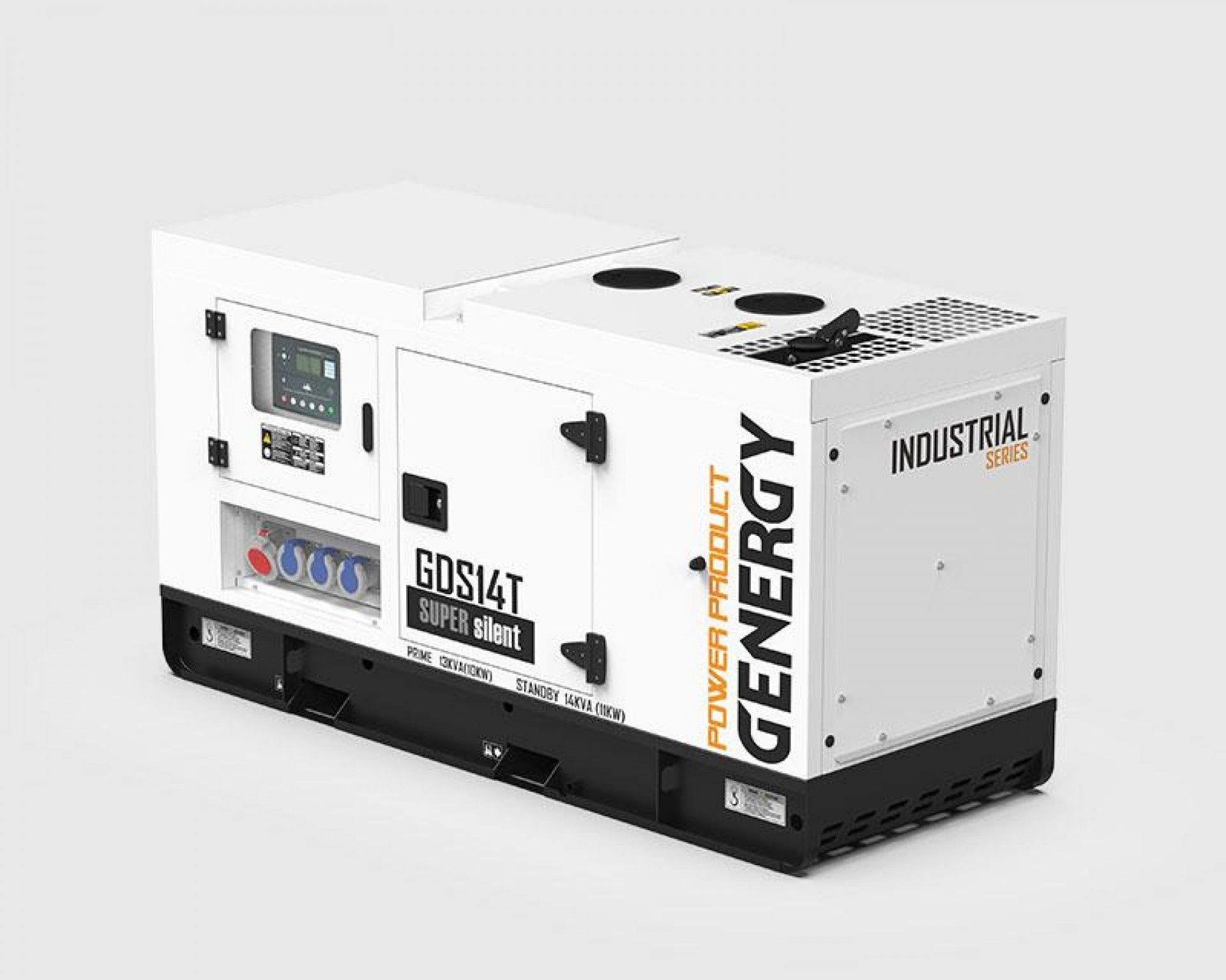 Gerador diesel 1500rpm 14Kva GDS14T refª 21015 GENERGY