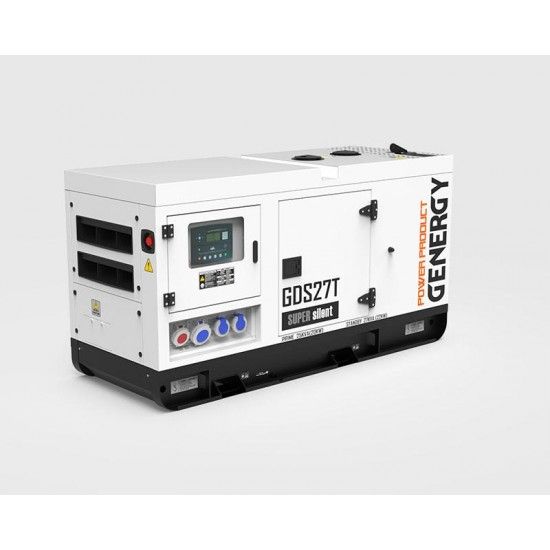 Gerador diesel 1500rpm 27Kva GDS27T ref 21035 GENERGY