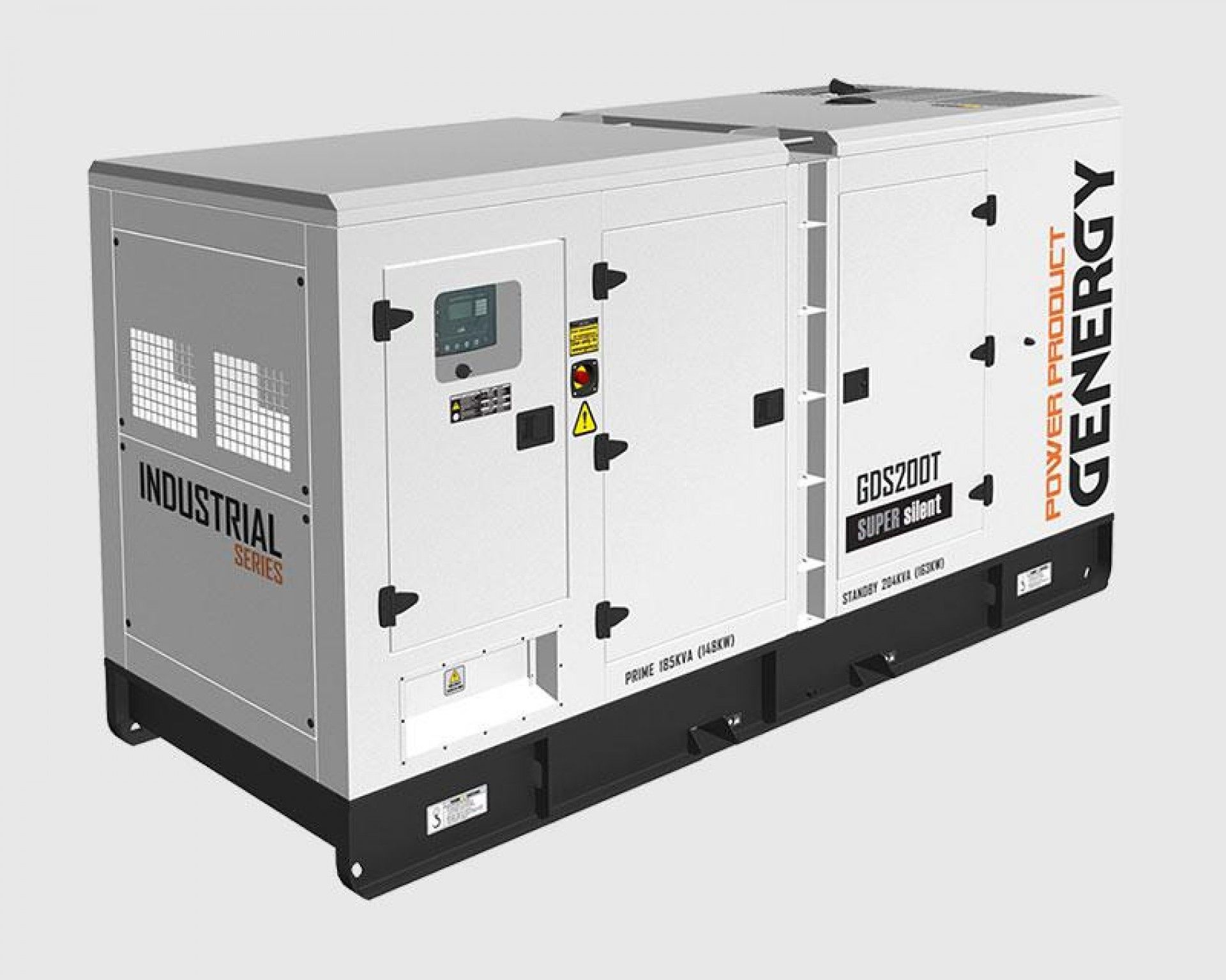 Gerador diesel 1500rpm 204Kva GDS200T refª 21115 GENERGY