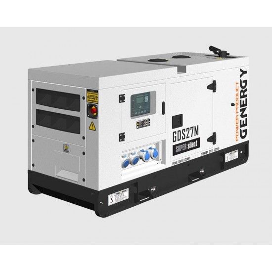 Gerador diesel 1500rpm 27Kva GDS27M ref 20025 GENERGY