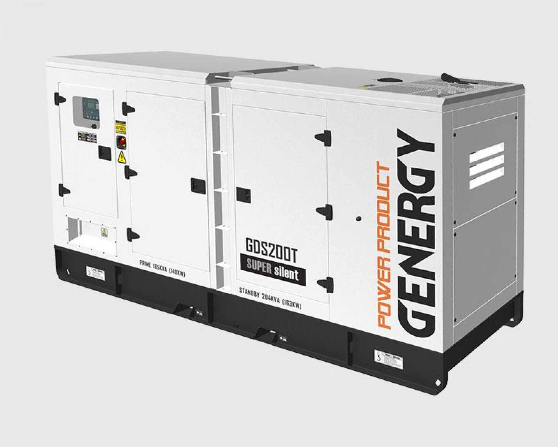 Gerador diesel 1500rpm 204Kva GDS200T refª 21115 GENERGY