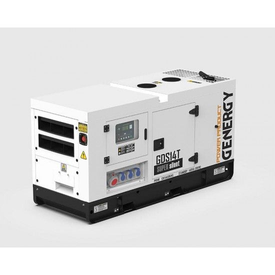Gerador diesel 1500rpm 14Kva GDS14T ref 21015 GENERGY