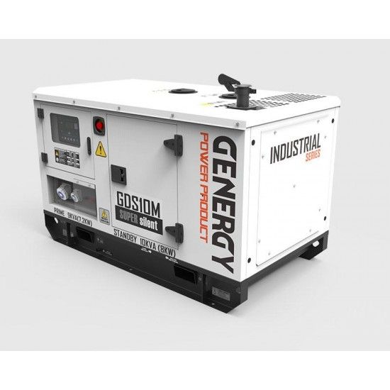 Gerador diesel 1500rpm 10Kva GDS10M ref 20005 GENERGY