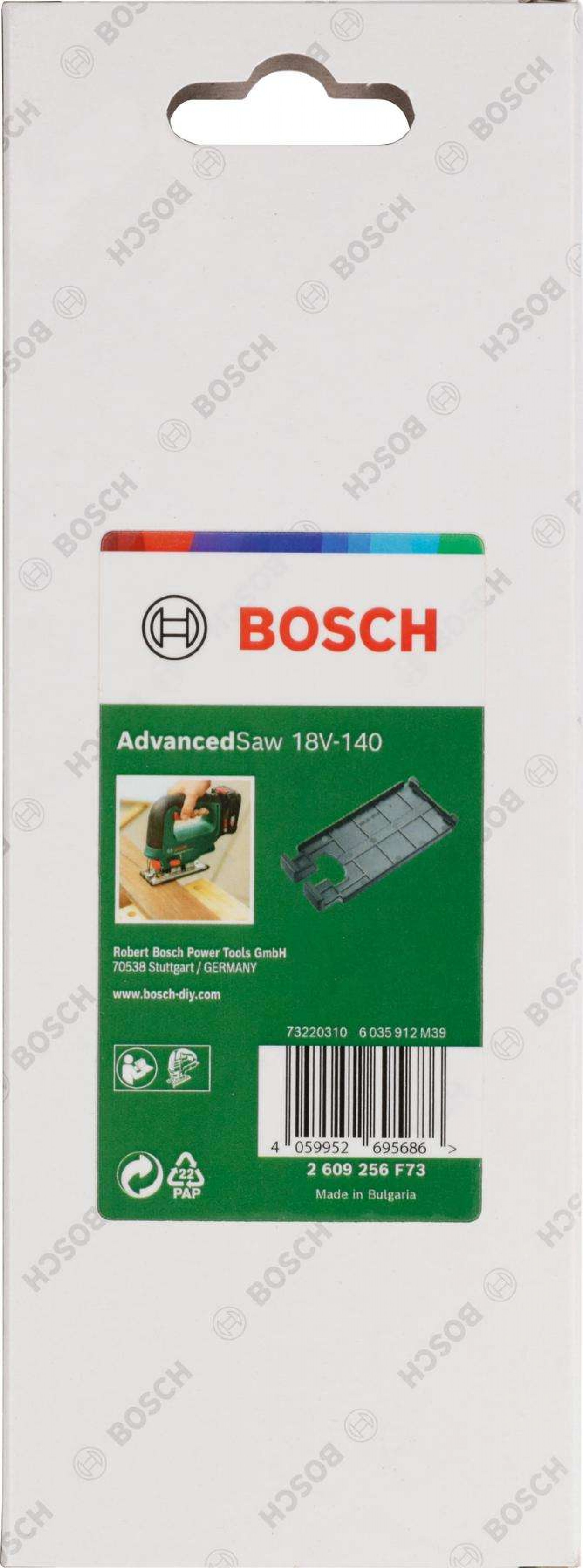 Placa base para serra Advanced 140 refª 2609256F73 BOSCH