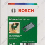 Placa base para serra Advanced 140 refª 2609256F73 BOSCH Placa base para serra Advanced 140 refª 2609256F73 BOSCH