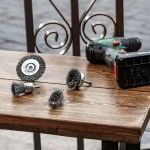 Conjunto de 4 escovas a�o ref� 2609256553 BOSCH