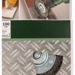 Catrabucha para berbequins - arame ondulado, 100 mm refª 2609256532 BOSCH Catrabucha para berbequins - arame ondulado, 100 mm refª 2609256532 BOSCH