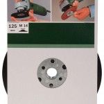 Prato de lixar para rebarbadora, sistema de aperto, 125 mm ref 2609256257 BOSCH