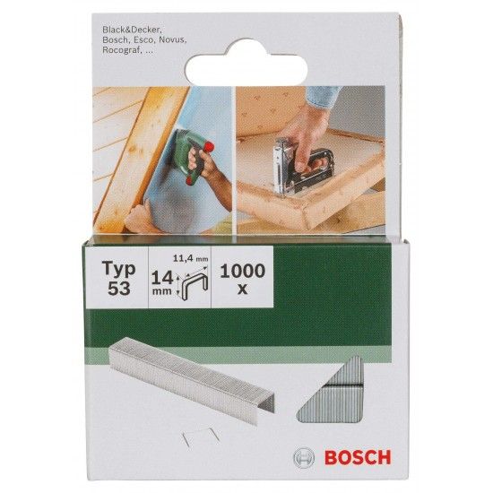 Agrafos/pinos/pregos Agrafo tipo 53 ref 2609255823 BOSCH