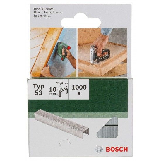 Agrafos/pinos/pregos Agrafo tipo 53 ref 2609255821 BOSCH