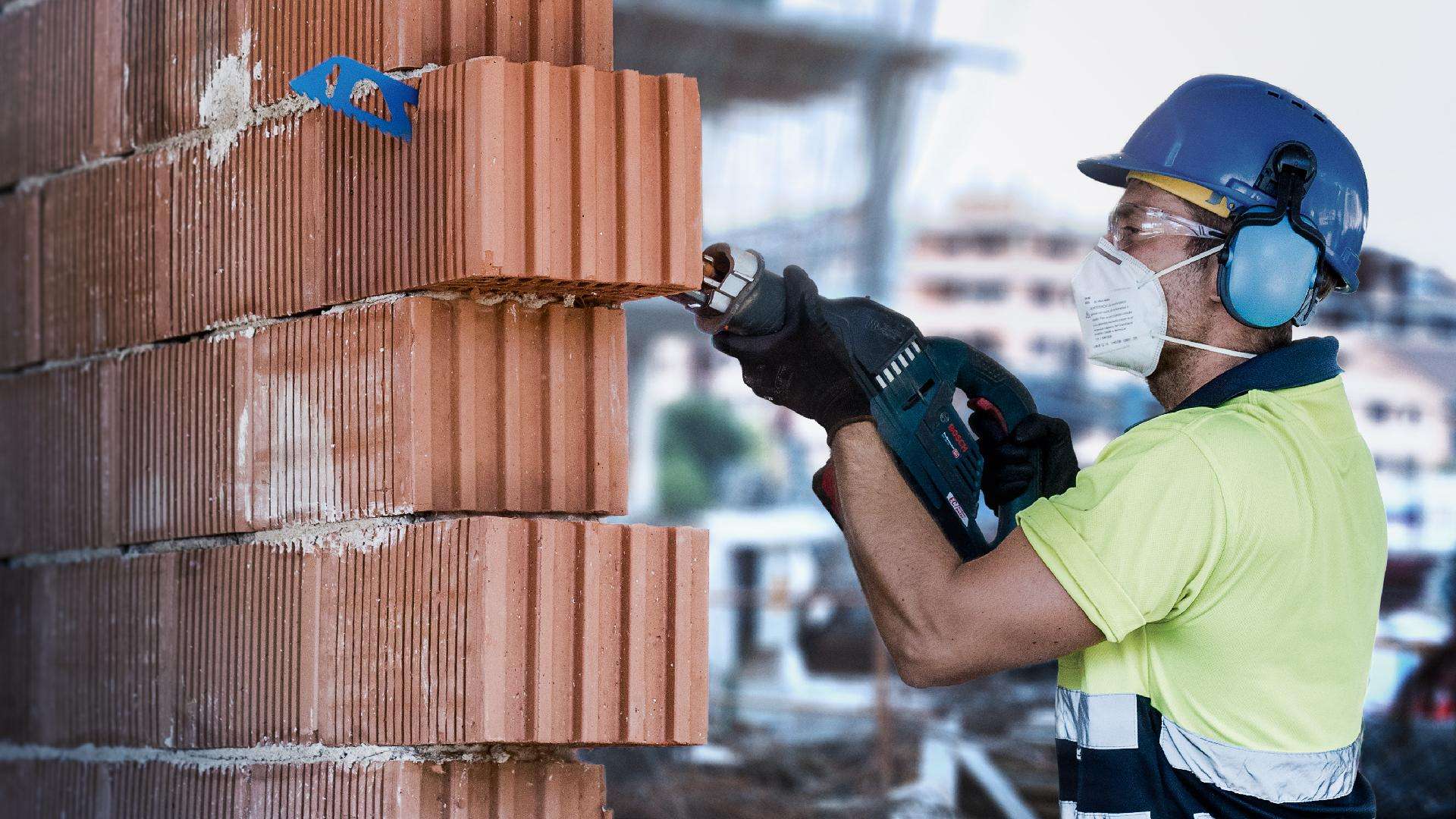 Lâminas de serra sabre S 1543 HM EXPERT 'Hollow Brick' 1 un. refª 2608900414 BOSCH