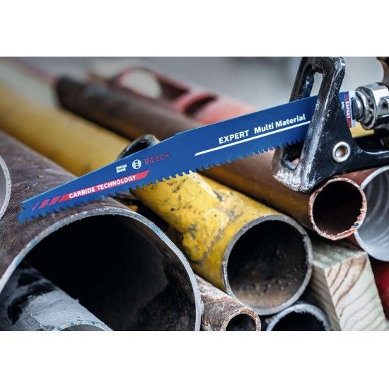 Lâmina de serra sabre S 1256 XHM EXPERT ?Multi Material? 1 un. refª 2608900394 BOSCH Lâmina de serra sabre S 1256 XHM EXPERT ?Multi Material? 1 un. refª 2608900394 BOSCH