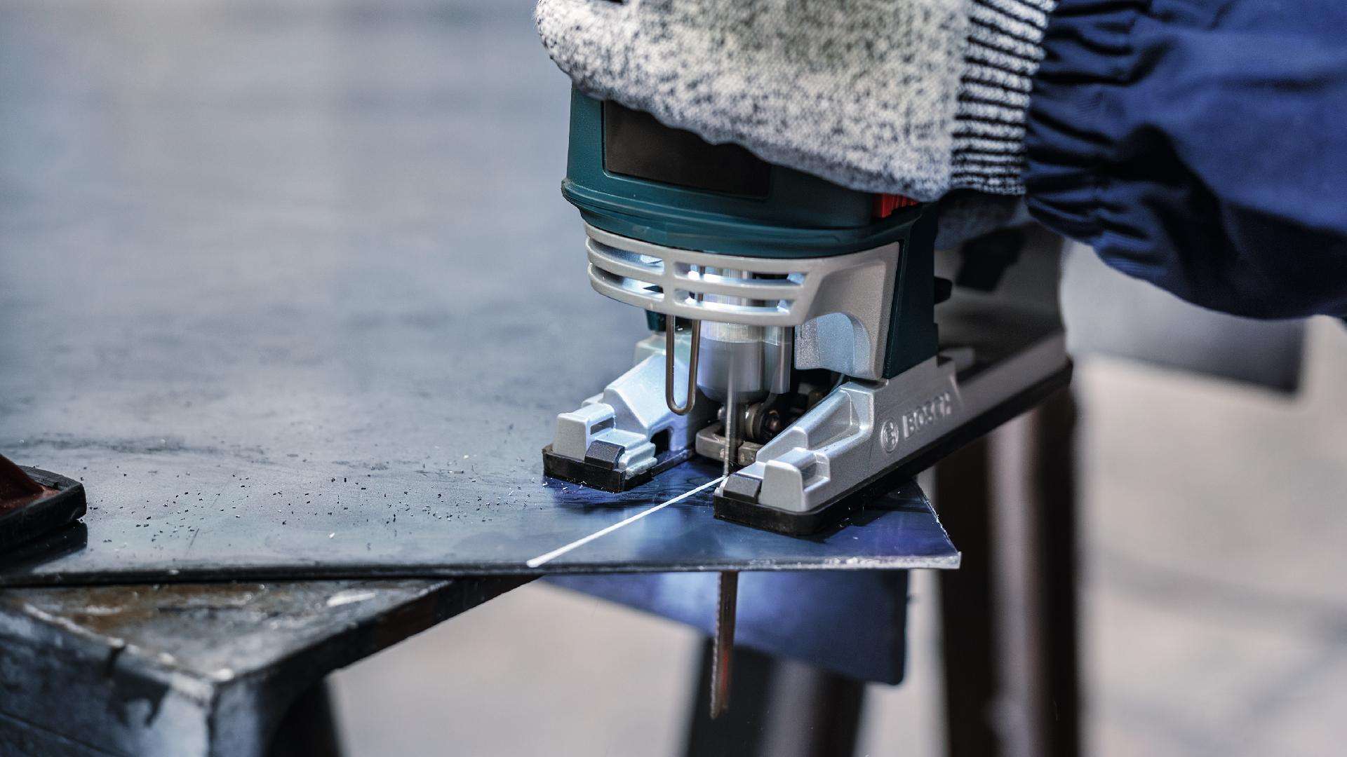 Lâmina de serra vertical PRO Metal thick and thin T123XF, 100 mm, 25 unid. refª 2608638474 BOSCH
