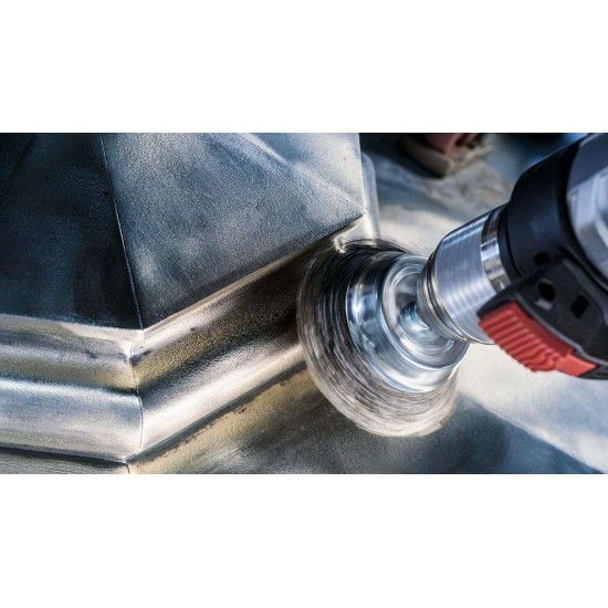 Catrabucha em copo PRO Metal clean, encabadouro reto, 50 x 0,3 mm ref� 2608622006 BOSCH