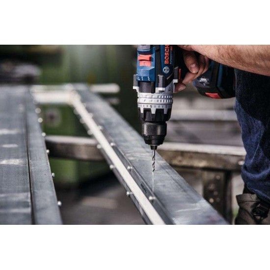 Kit Brocas para metal HSS PointTeQ, 5 unidades, 2 - 6 mm refª 2608577345 BOSCH Kit Brocas para metal HSS PointTeQ, 5 unidades, 2 - 6 mm refª 2608577345 BOSCH