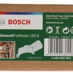 Adaptador de extra��o de p� para Advanced TrimRouter de 18 V ref� 2608000804 BOSCH