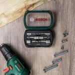 Chave de punho em T c/roquete e bits 9p� ref� 2607010610 BOSCH