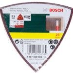 Lixas Delta G60/120/240 25pç refª 2607019500 BOSCH Lixas Delta G60/120/240 25pç refª 2607019500 BOSCH