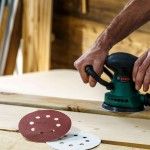 Discos p/lixadora �125mm G80/120/240 25p� ref� 2607019500 BOSCH