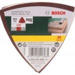 Discos p/lixadora Delta G120 25pç refª 2607019490 BOSCH Discos p/lixadora Delta G120 25pç refª 2607019490 BOSCH