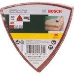 Discos p/lixadora Delta G40 25p� ref� 2607019487 BOSCH