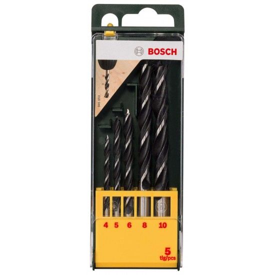 Kit de brocas para madeira 5pç refª 2607019440 BOSCH Kit de brocas para madeira 5pç refª 2607019440 BOSCH